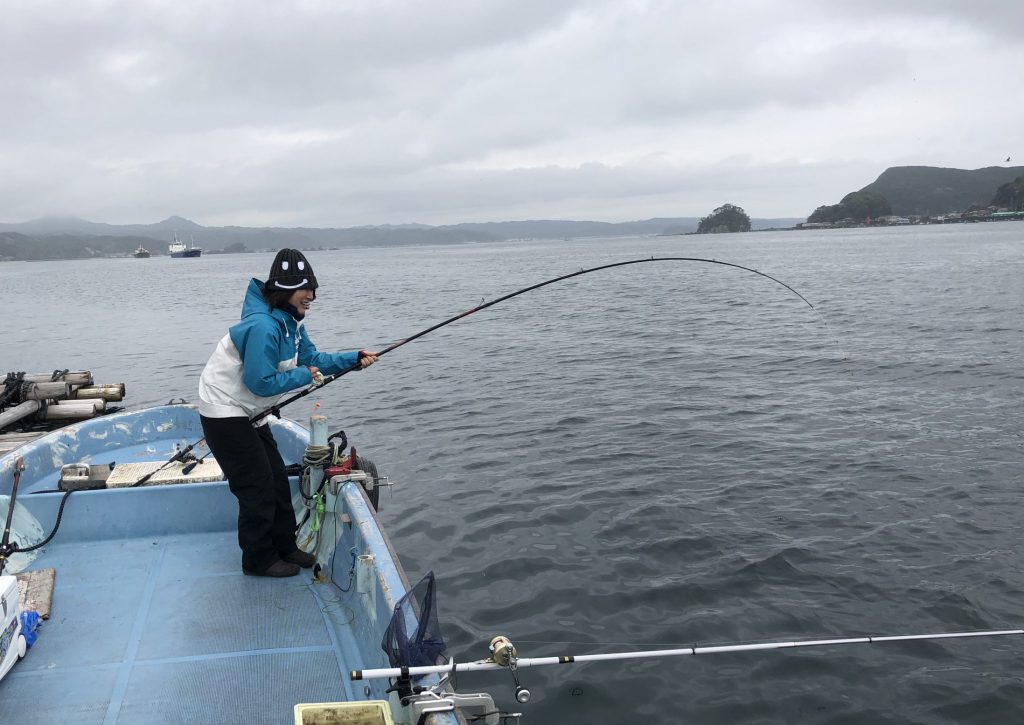 串本のカセ釣りで海上釣り堀用ロッドを使う時のコツ